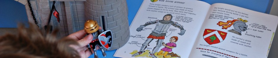 Using the How to be a Knight in 10 easy steps book.