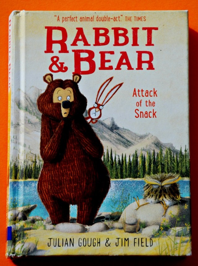Rabbit and Bear Attack of the Snack by Julian Gough and Jim Field. A funny early reading book