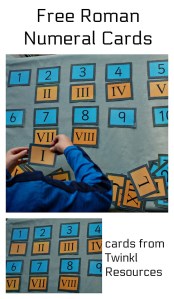 Free to download Roman Numeral Cards from Twinkl Resources