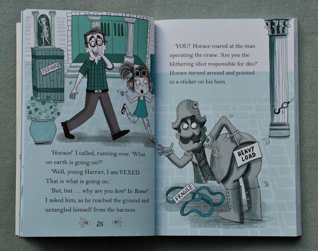 Horace and Harriet. A story about a freindship between a little girl and a talking statue