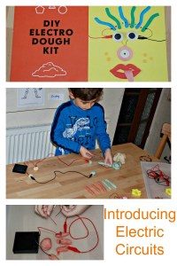 Introducing Electric Circuits with the DIY Electro Dough Kit.  Perfect for home education