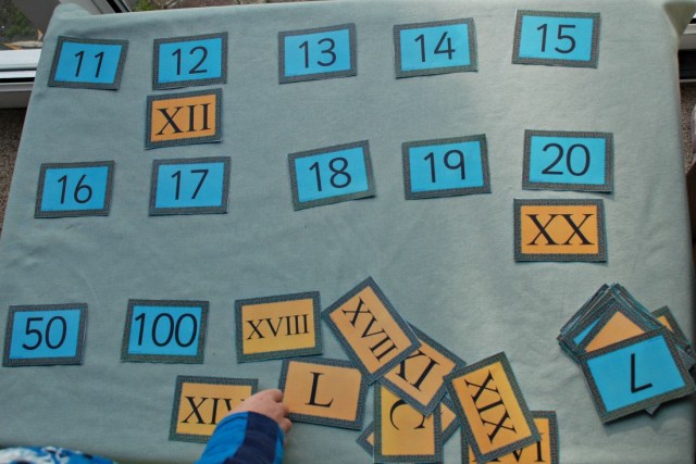 Roman Numeral Matching Cards. Free to download from Twinkl Resources