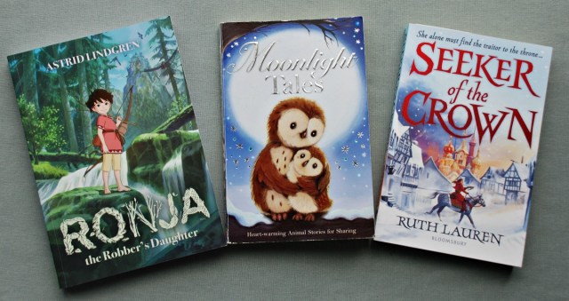 New Books. Ronja the Robber's Daughter, Moonlight Tales and Seeker of the Crown