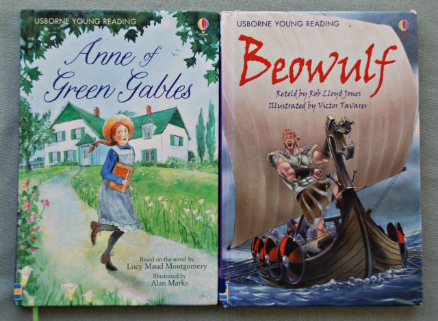 Usborne Young Reading Series. Anne of Green Gables and Beowulf