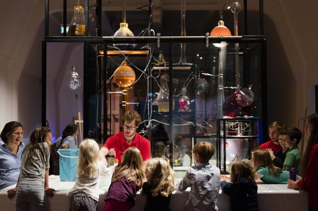 The Chemistry Bar in the Wonderlab at the Science Museum in London