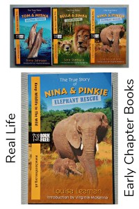 Born Free Books. Real stories about wild animals that are rescued. Early Chapter Books