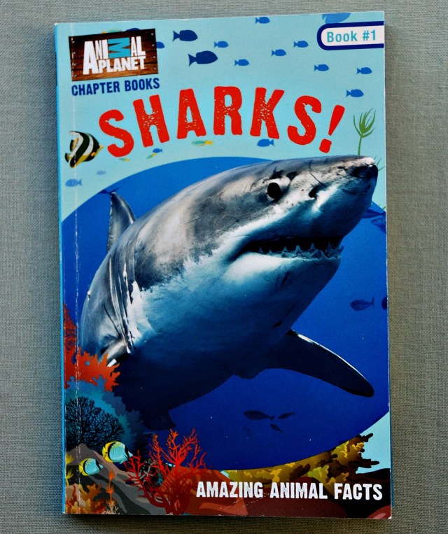 Sharks ! Animal Planet Chapter Book. Filled of information about Sharks