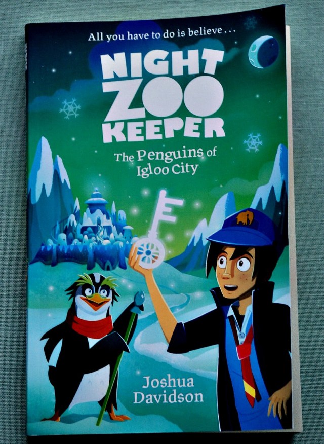Night Zookeeper. penguins of Igloo City by Joshua Davidson