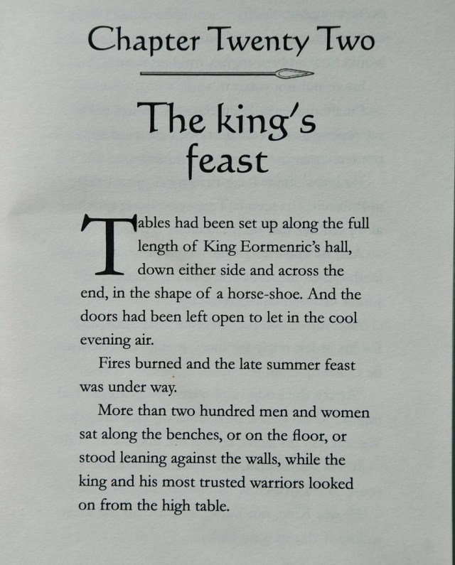 An Anglo-Saxon story for kids to read. Freedom for Bron