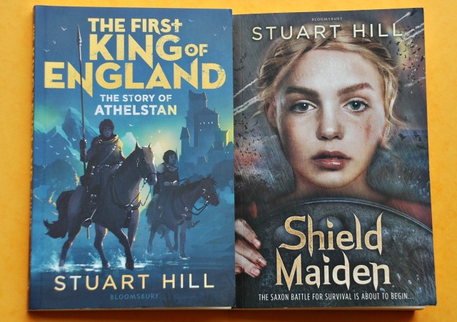 Anglo-Saxon Hsitorical Fiction for children. Shield Maiden and The First King of England