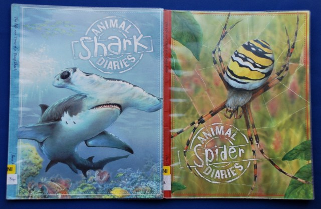 Animal Diaries. Fun and informative books written as if the animal is keeping a diary of events that happen