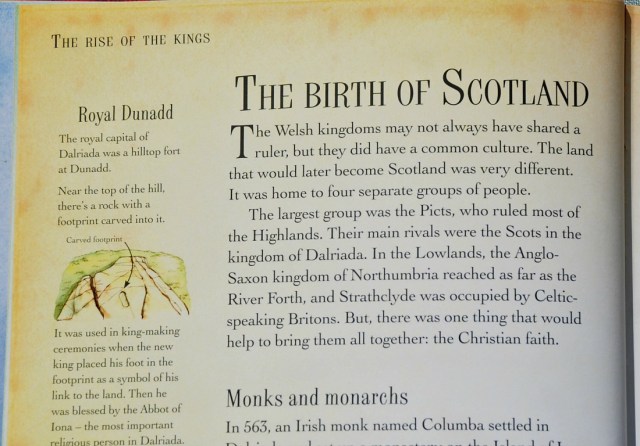 Usborne History of Britain Kings and Queen The Rise of Kings Early Scotland