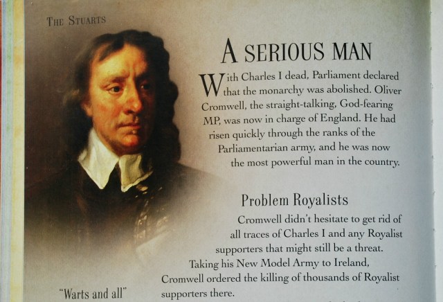 Usborne History of Britain. Kings and Queens Oliver Cromwell
