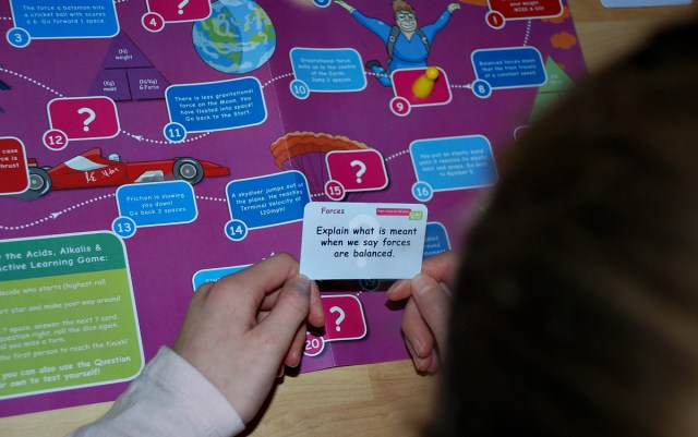 Using the Forces Learning Game which is included in the Oaka Books Forces Topic pack