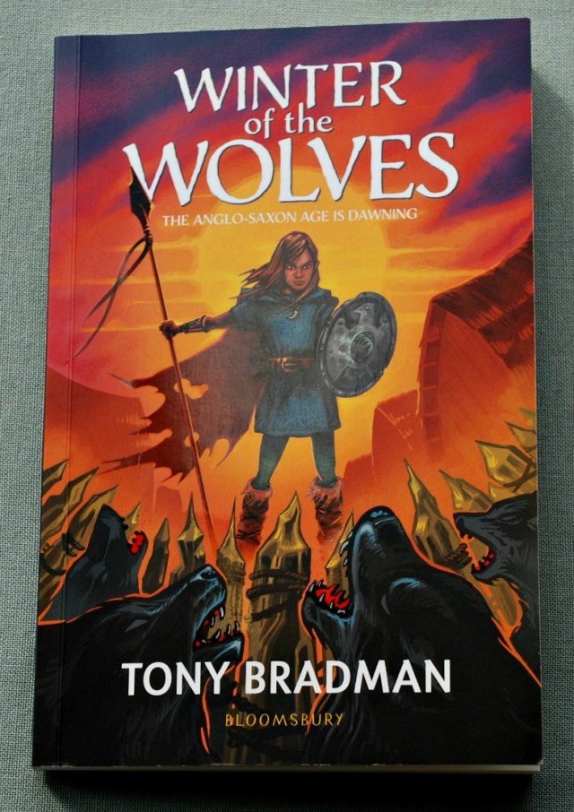Winter of the Wolves by Tony Bradman. A Historical Fiction story for kids to read. All about the Anglo-Saxon period