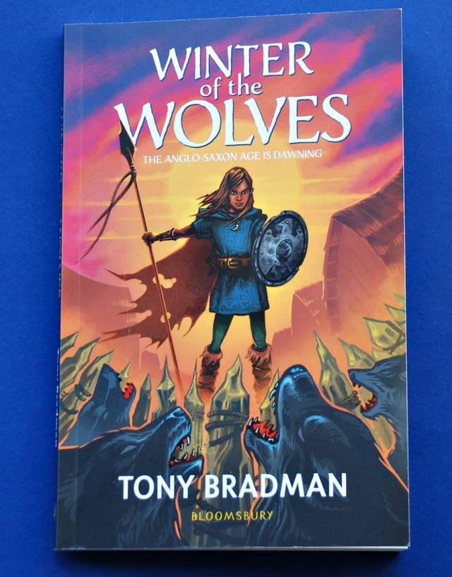 Winter of the Wolves by Tony Bradman. The Anglo-Saxon Age is Dawning. Prefect Historical Fiction book for kids to read while learning about the Anglo-Saxons