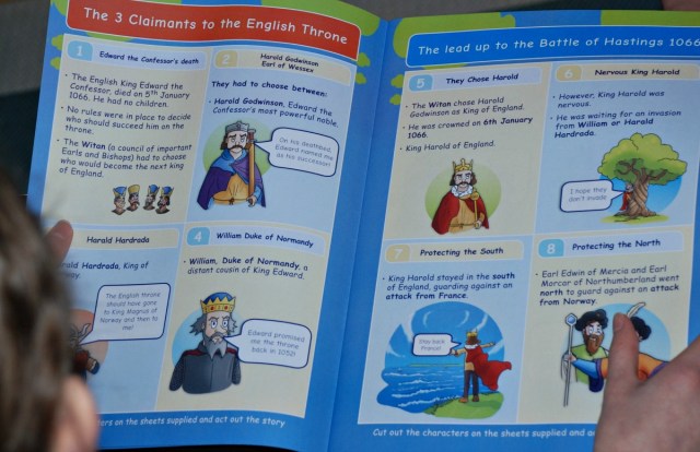 Battle of Hastings Topic Booklet from Oaka Books. explains the lead up to the Battle of Hastings