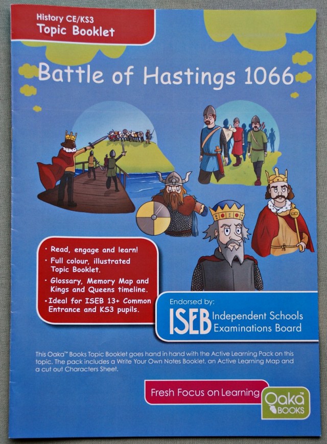 Battle of Hastings Topic Booklet part of the Topic Pack from Oaka Books