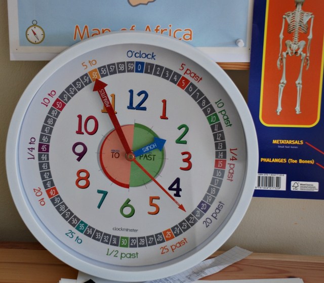 silent learning clock
