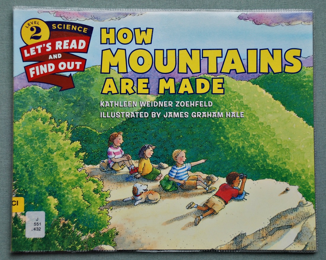 How Mountains Are Made a Science book for younger kids. Perfect for Key Stage 2 ages