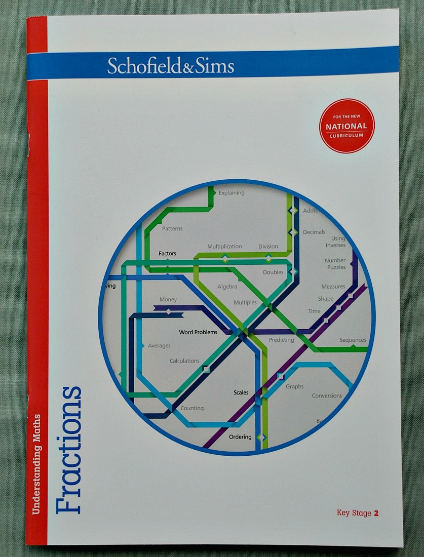 Understanding Maths series by Schofield & Sims. The Key stage 2 Fraction workbook