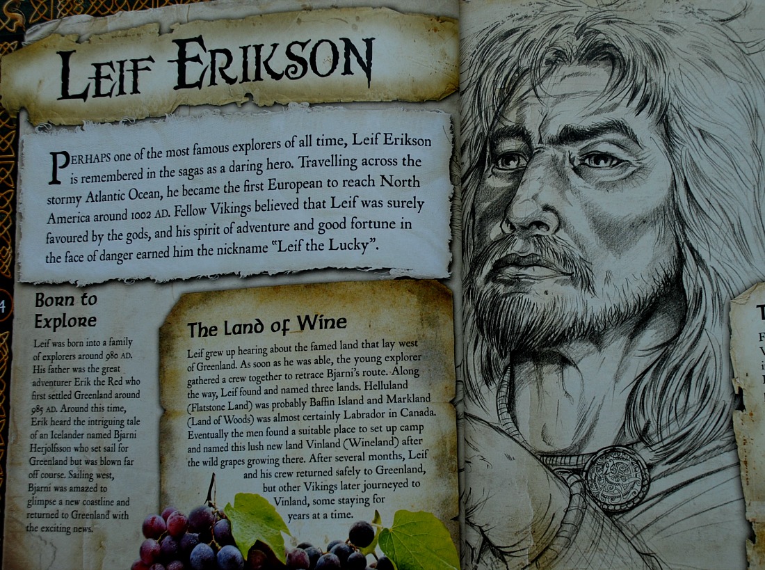 The world of Vikings. Leif Erikson