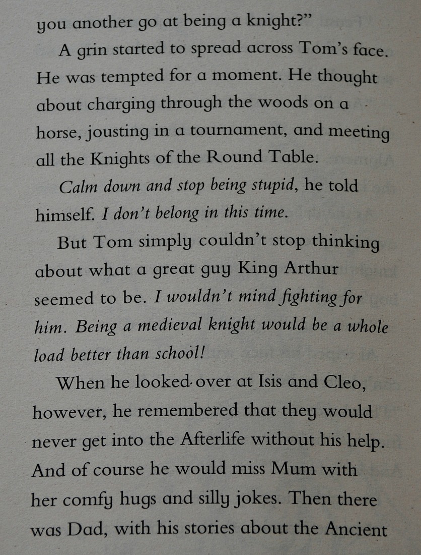 an extract from Time Hunters Knight Quest book written by Chris Blake
