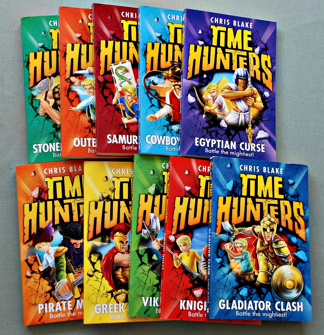The first 10 of the Time Hunters series. written by Chris Blake
