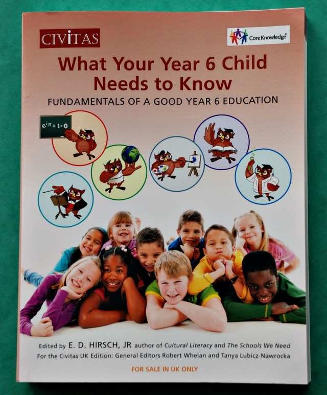 Core Knowledge What Your Year 6 Child Needs to Know