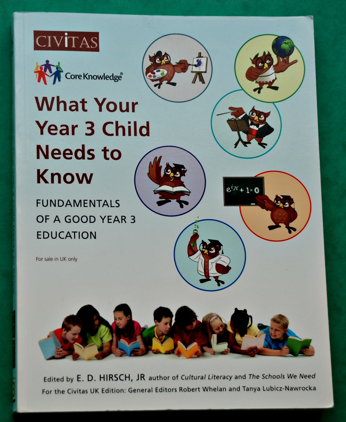 Core Knowledge. What Your Year 3 Child Needs to Know. helpful book for structured home educators