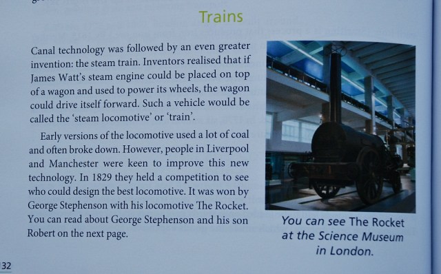 History in the What Your Year 6 Child Needs to Know includes the Industrial revolution in England