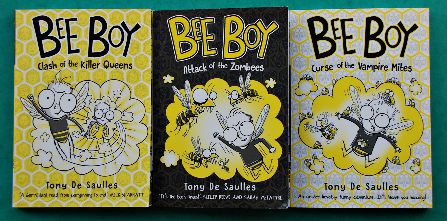 Bee Boy Clash of the Killer Queens, Attack of the Zombees and Curse of the Vampire Mites