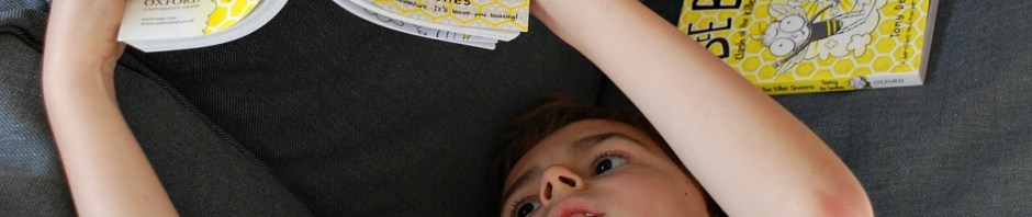 reading Bee Boy curse of the Vampire Mites