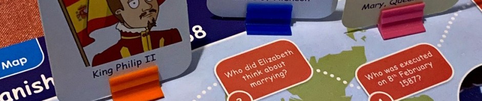 The Mind Map and Character Cards included in the Spanish Armada Topic Pack from Oaka Books