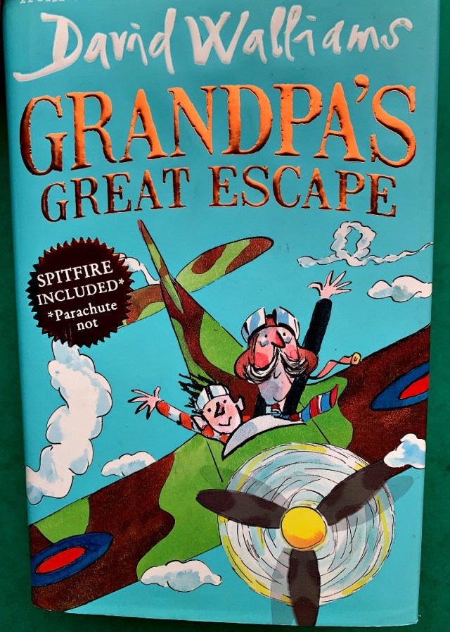 David Williams Grandpa's Great Escape. Brilliant story for 9-12 year olds