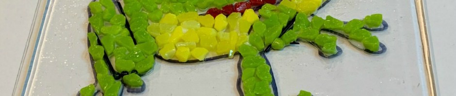 pieces before they go into the kiln