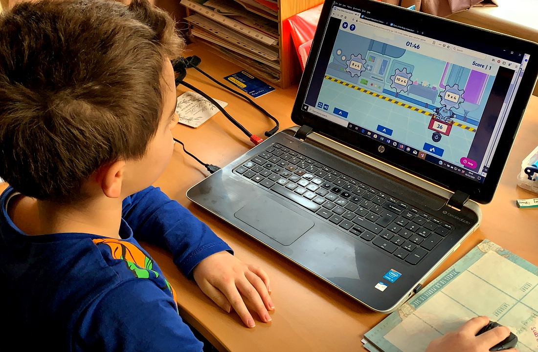 Twinkl Go includes some interactive educational games