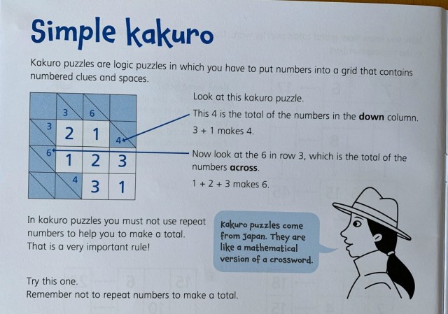 KS2 Number puzzle Book explaining how to do the puzzles
