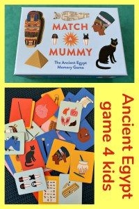 Match A Mummy game. Great for when kids are learning about the Ancient Egyptians