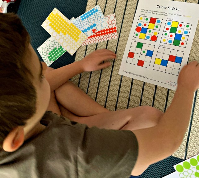 Activity Village colour Sudoku