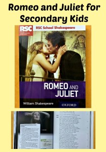 Romeo and Juliet resource for kids to use in Secondary studies. Text and explanation side by side