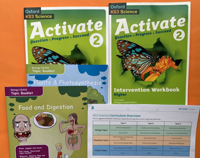 Starting Year 8 Science resource ideas