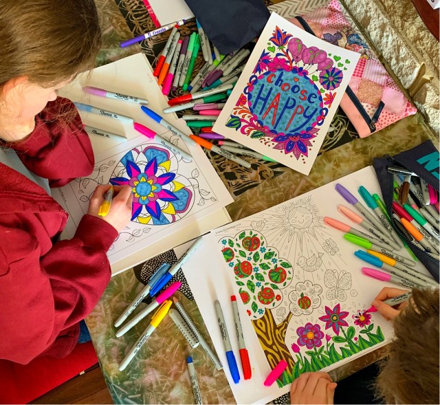 Activity Village colouring pages for older kids