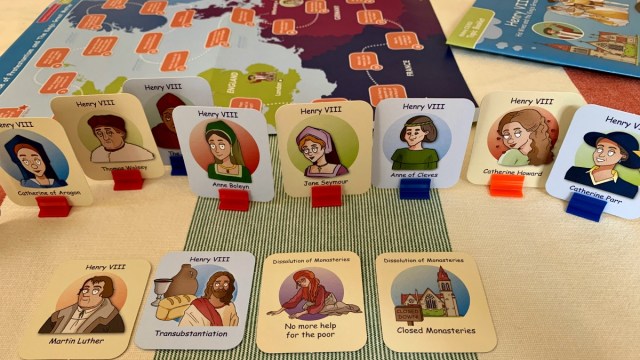 using the cards and the active learning map