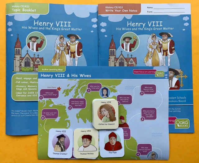 KS3 History resource Henry VIII Topic Pack from oaka Books. Tudor Resource