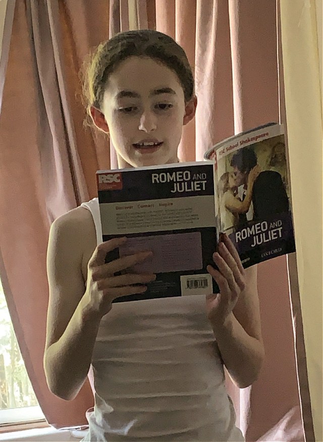 reading Romeo and Juliet