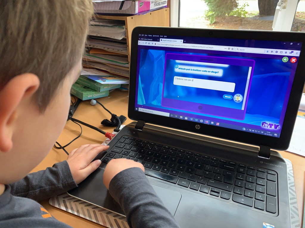 THe Night Zookeeper website