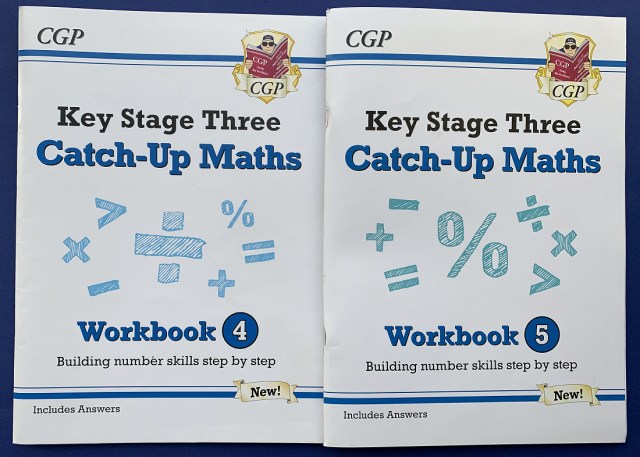 Maths Catch-Up Books 4 and 5 KS3 Maths