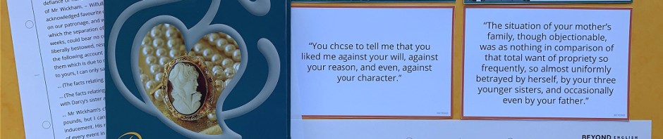 Pride and Prejudice pages from Twinkl Beyond