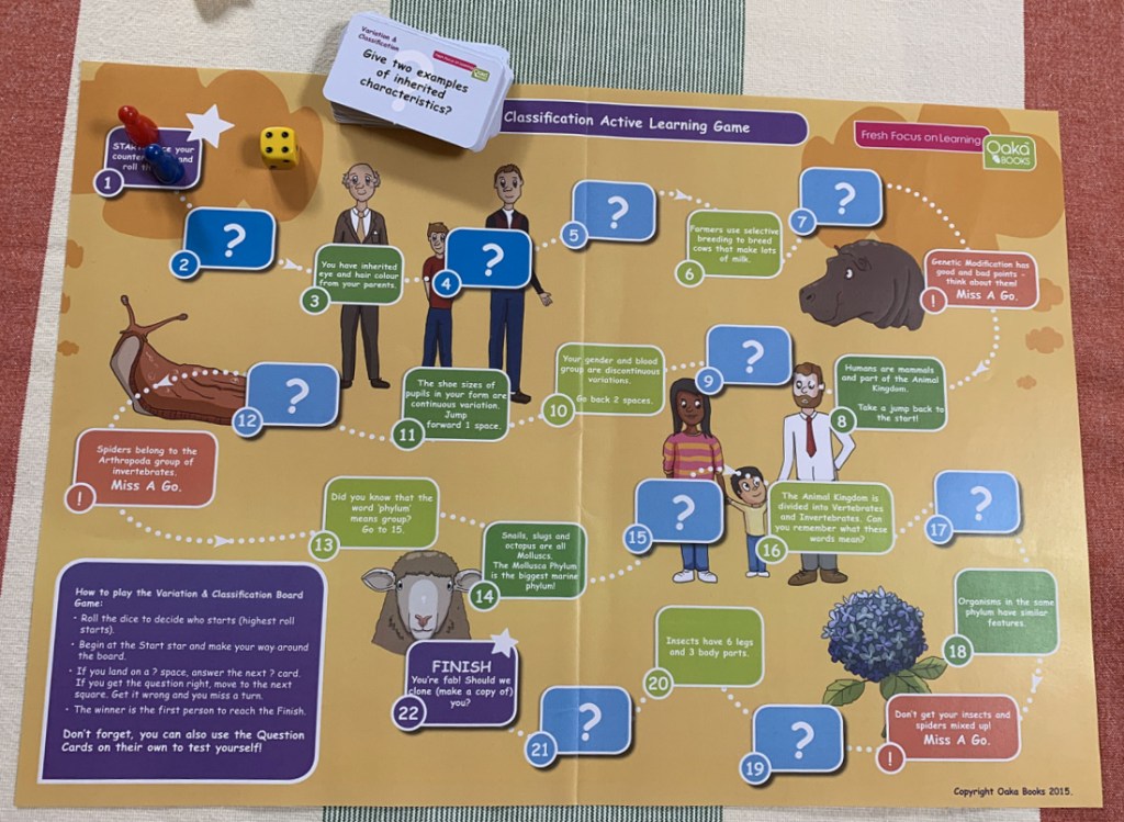 Variation and Classification Topic Pack from Oaka Books